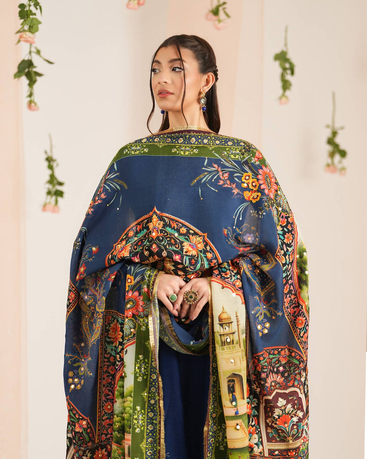 Korean Raw Silk 3PC | 1155 - Sha Posh Textile