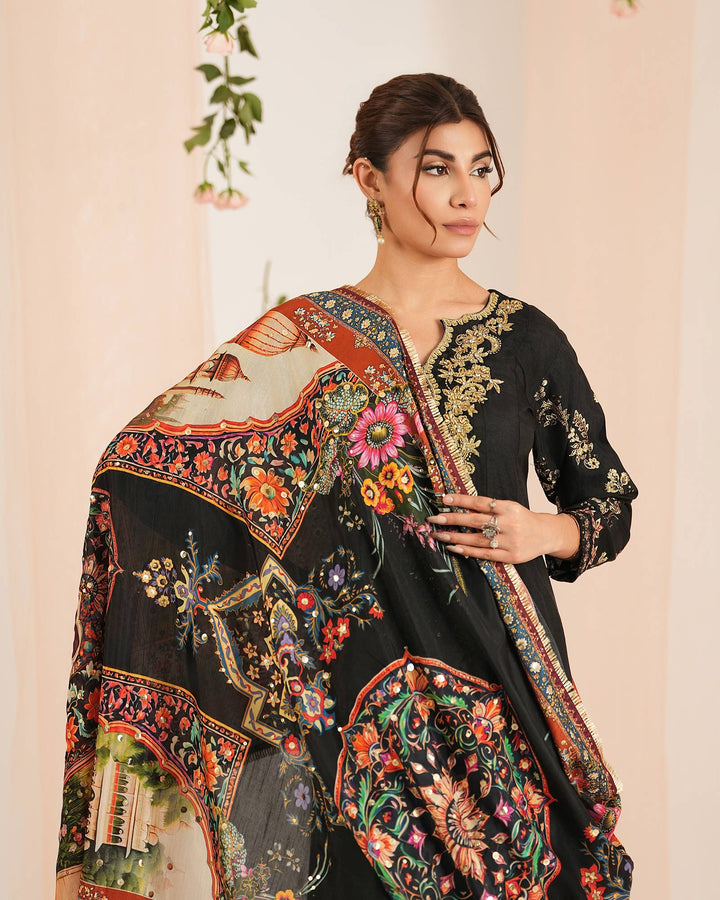 Korean Raw Silk 3PC | 1155 - Sha Posh Textile