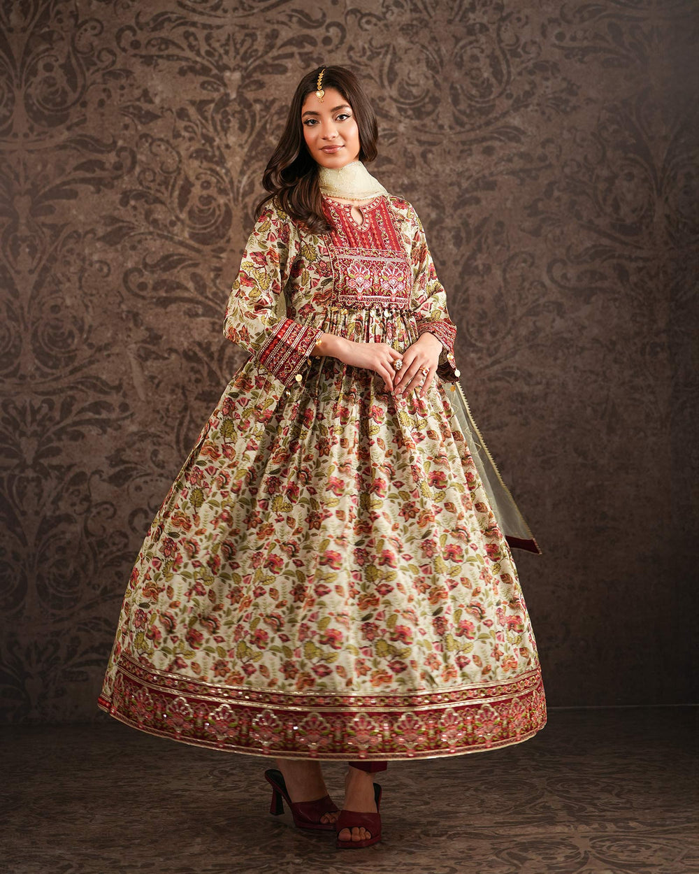 Raw Silk Maxi | 1319 - Sha Posh Textile