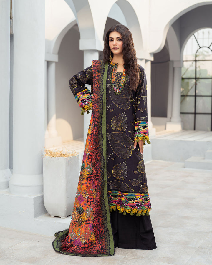 Raw Silk 3PC | 16362 - Sha Posh Textile