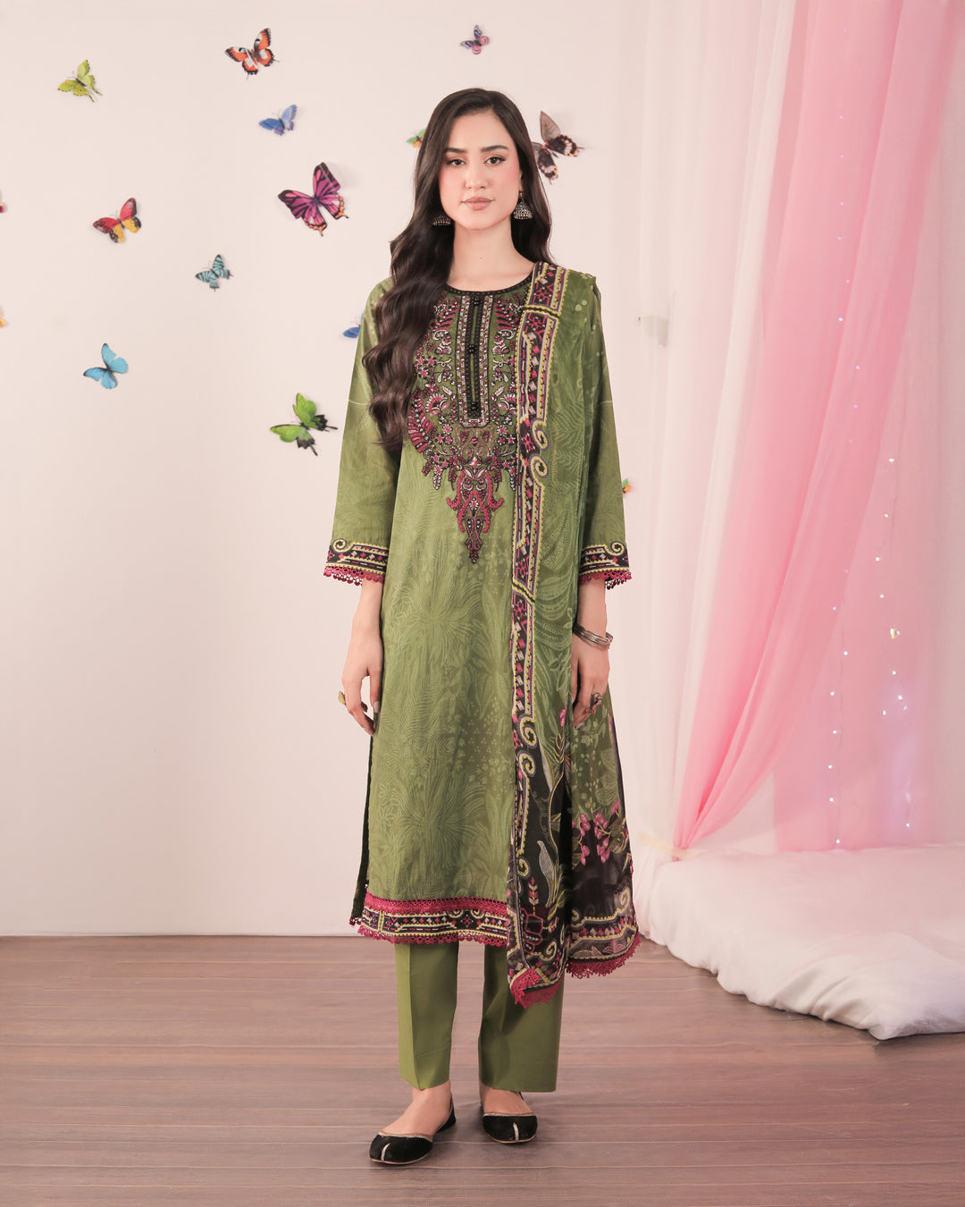 Lawn 3PC | 17420 - Sha Posh Textile