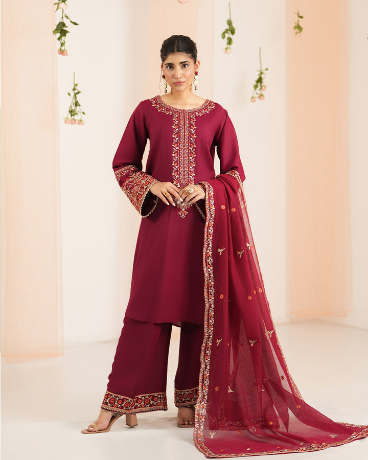 Dull Raw Silk Round Frock | 2266 - Sha Posh Textile