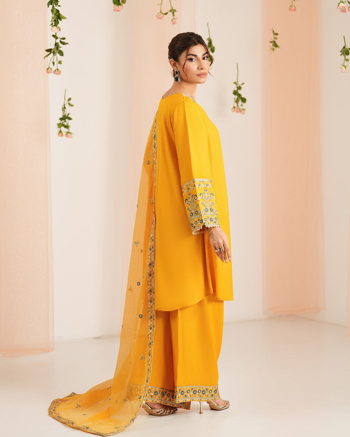 Dull Raw Silk Round Frock | 2266 - Sha Posh Textile