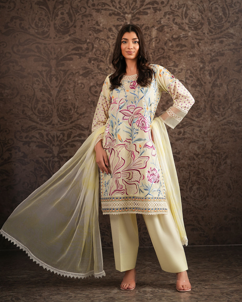 Lawn 3PC | 2291 - Sha Posh Textile