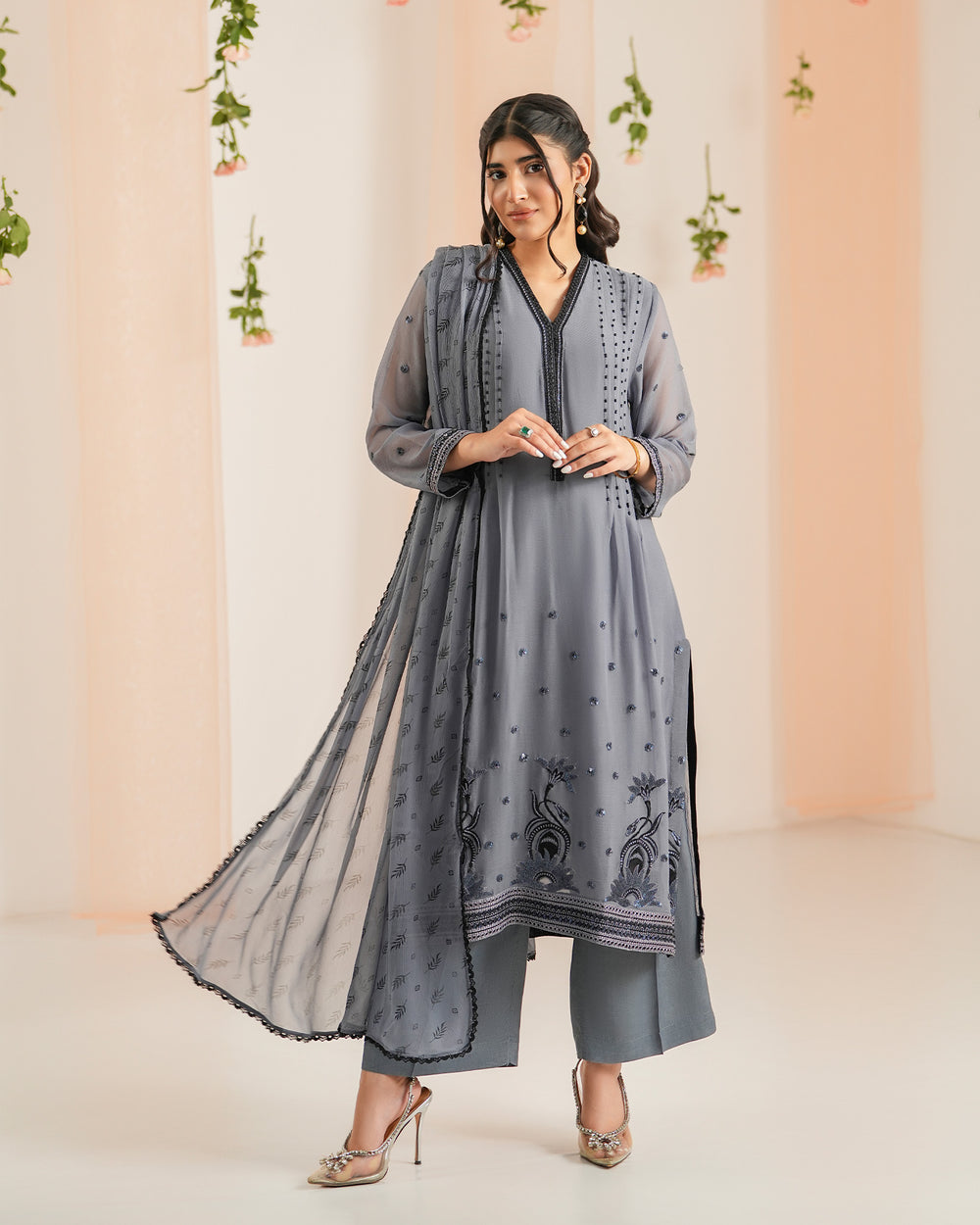 Chiffon 3PC | 310 - Sha Posh Textile