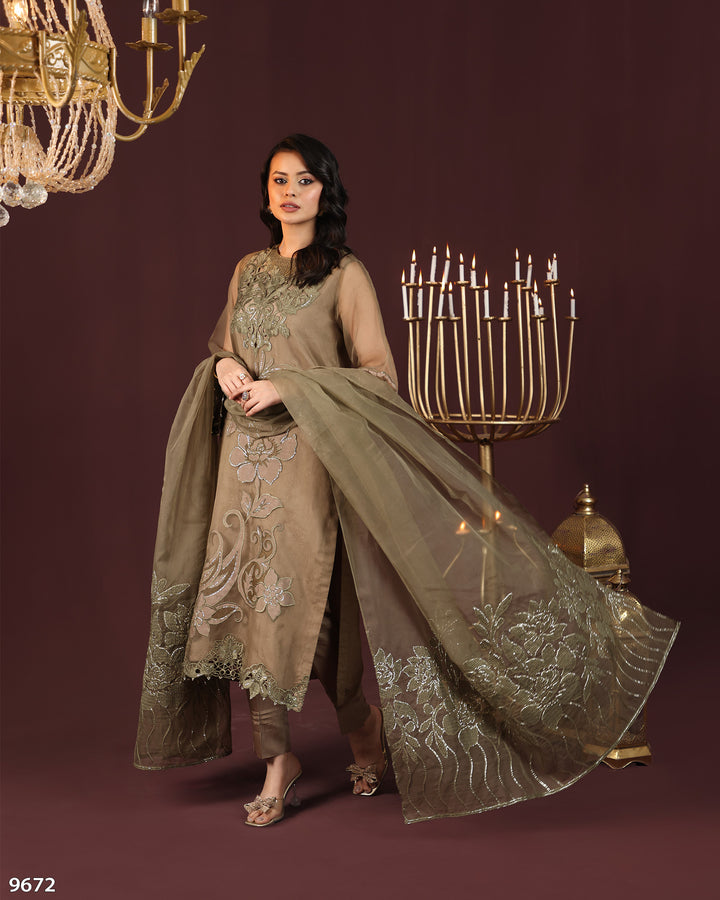 3 Piece Tissue Suit | 9672-FM-TSU - Sha Posh Textile
