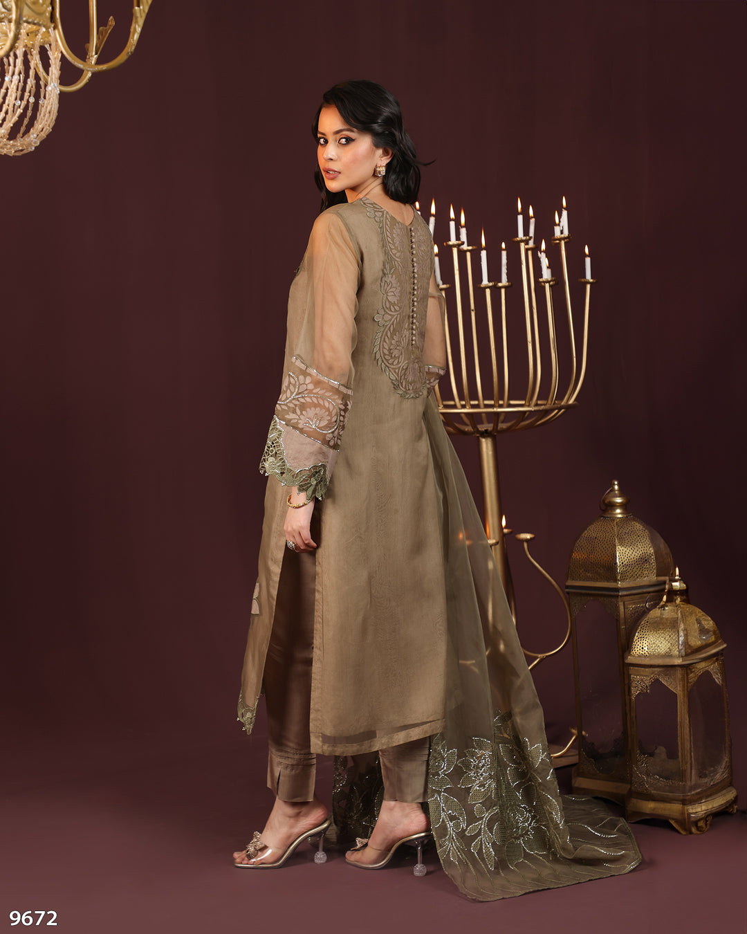 3 Piece Tissue Suit | 9672-FM-TSU - Sha Posh Textile