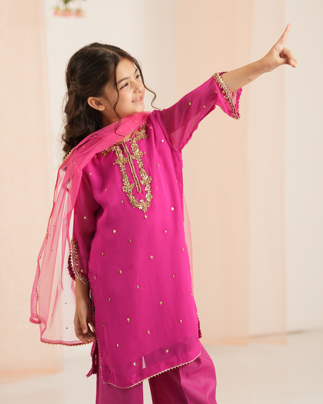 Kids Chiffon 3PC | 1152 - Sha Posh Textile