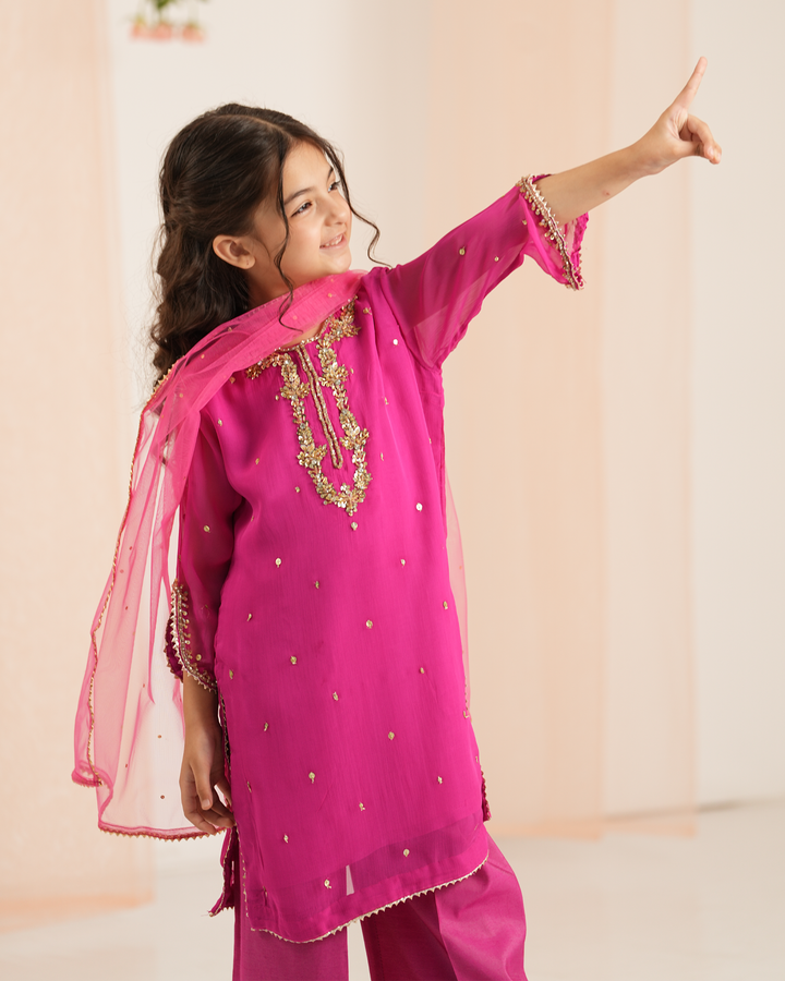 Kids Chiffon 3PC | 1152 - Sha Posh Textile