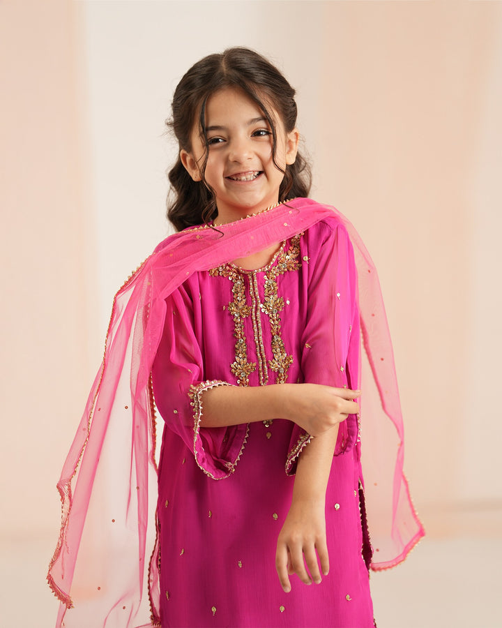 Kids Chiffon 3PC | 1152 - Sha Posh Textile