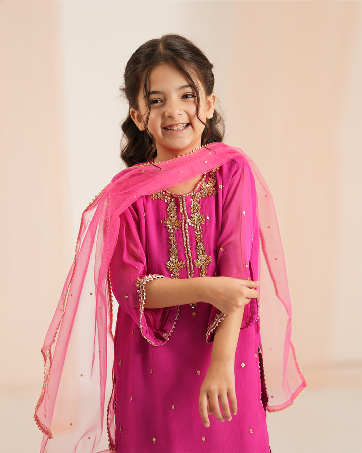 Kids Chiffon 3PC | 1152 - Sha Posh Textile