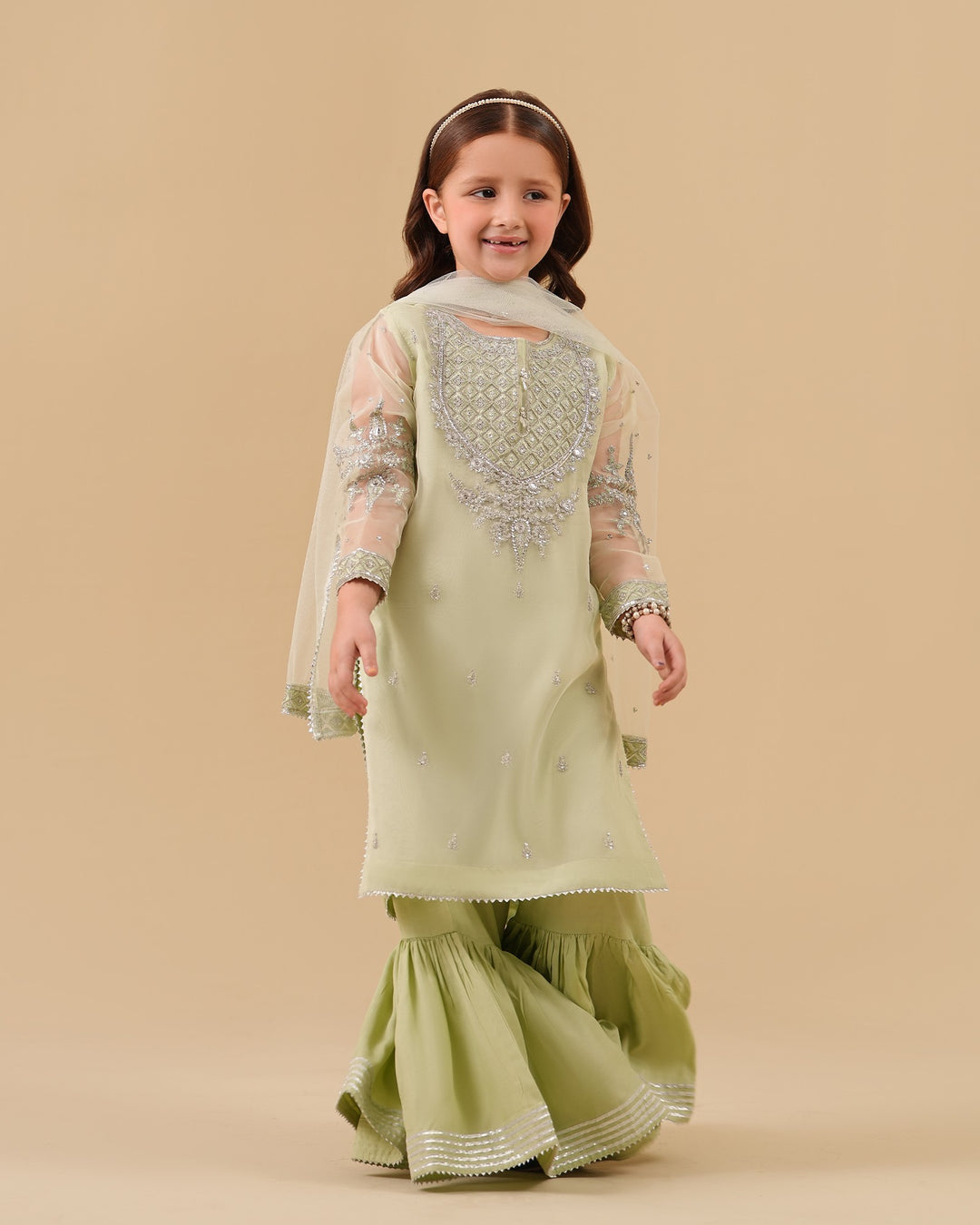 Kids 3-Piece Organza | 9737
