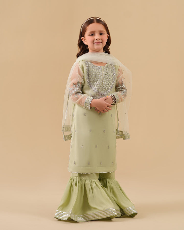 Kids 3-Piece Organza | 9737
