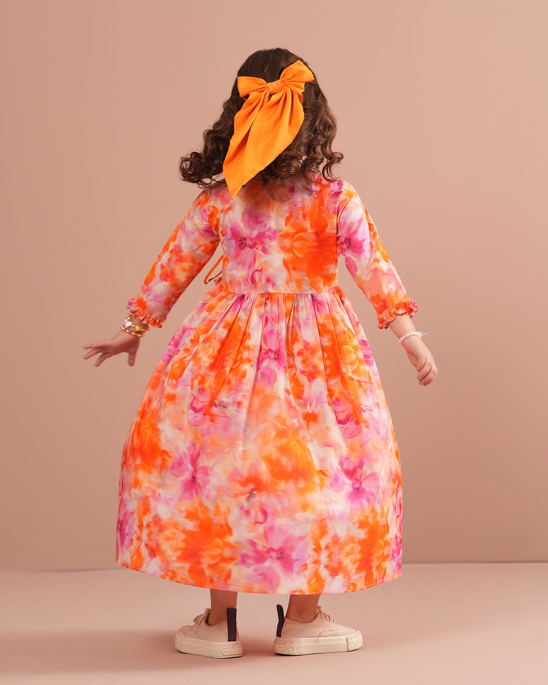 Kids 1-Piece Ready-to-Wear Lawn Frock | 17324-IG-LWN - Sha Posh Textile