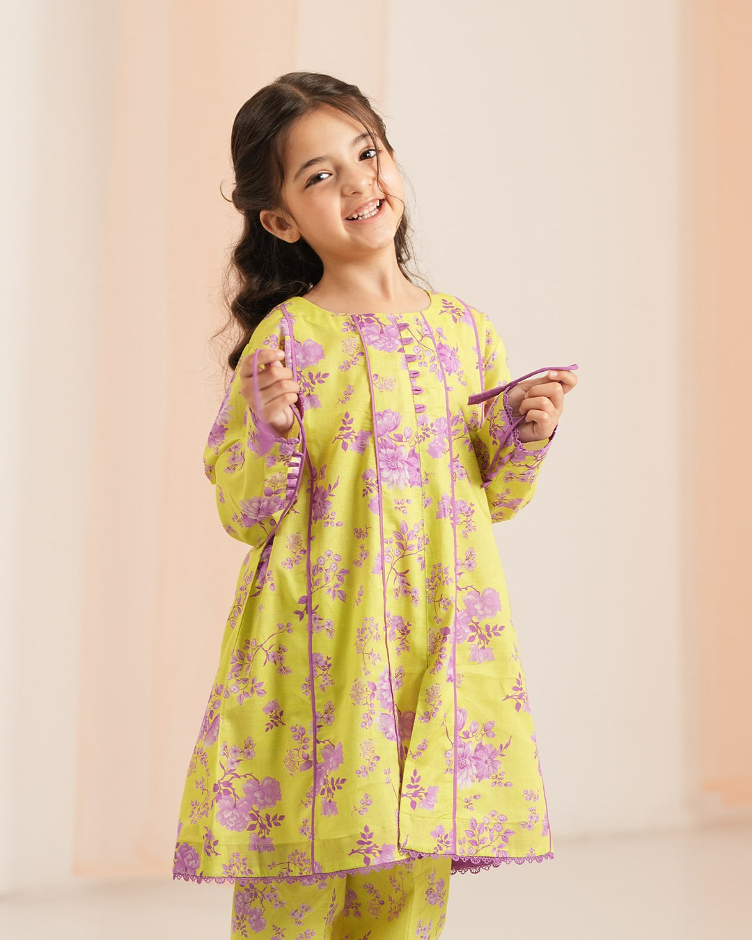 Kids Lawn Frock | 17308 - Sha Posh Textile