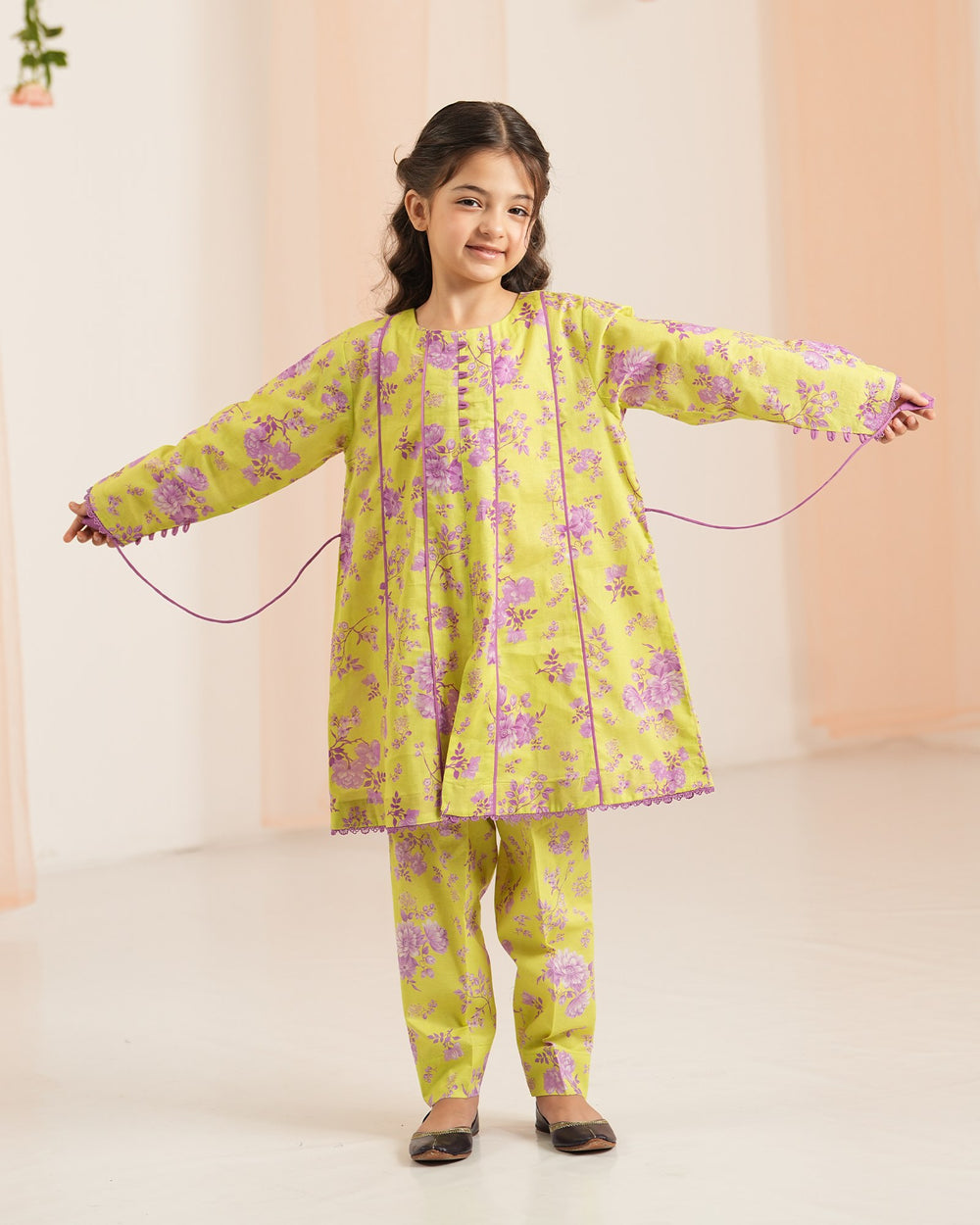 Kids Lawn Frock | 17308 - Sha Posh Textile