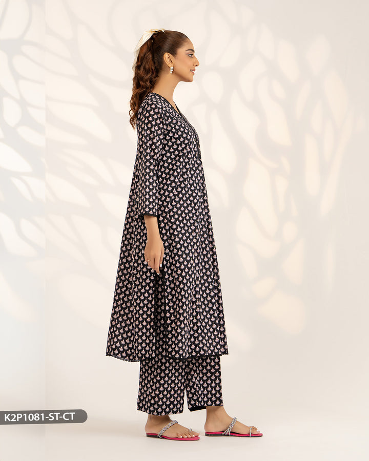 2 Piece Cotton Suit | 1081-ST-CT - Sha Posh Textile