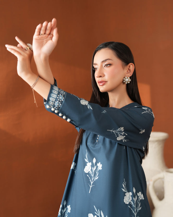 Unstitched Lawn | UNFF132 - Sha Posh Textile