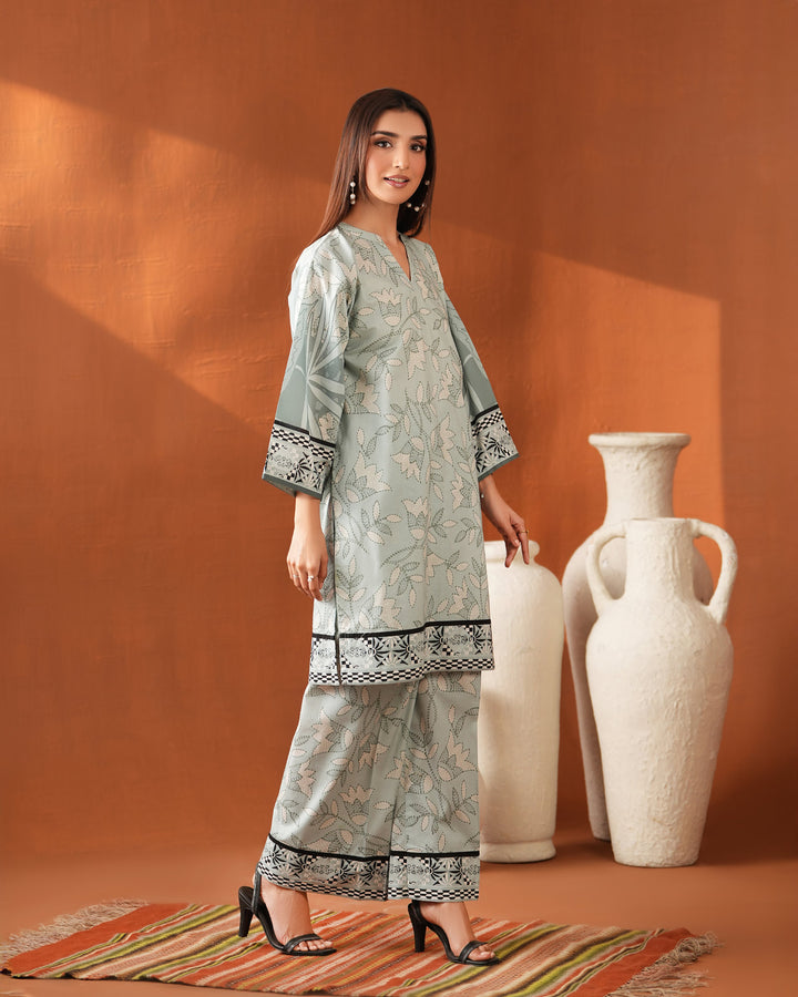 Unstitched Lawn | UNFF0126 - Sha Posh Textile