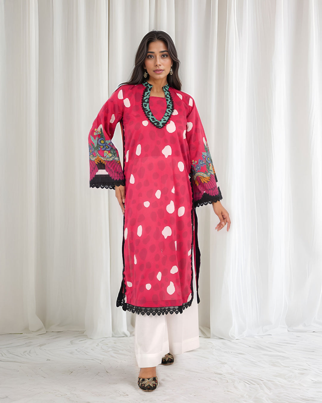 Unstitched Lawn | UNFF128 - Sha Posh Textile