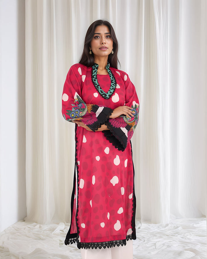 Unstitched Lawn | UNFF128 - Sha Posh Textile