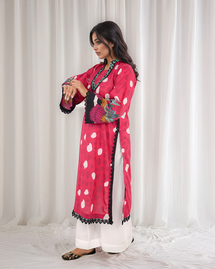 Unstitched Lawn | UNFF128 - Sha Posh Textile