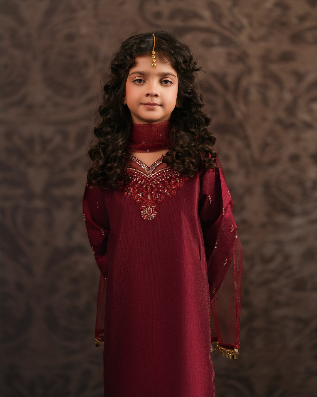 Kids Chambray Katan 3PC | 2273 - Sha Posh Textile