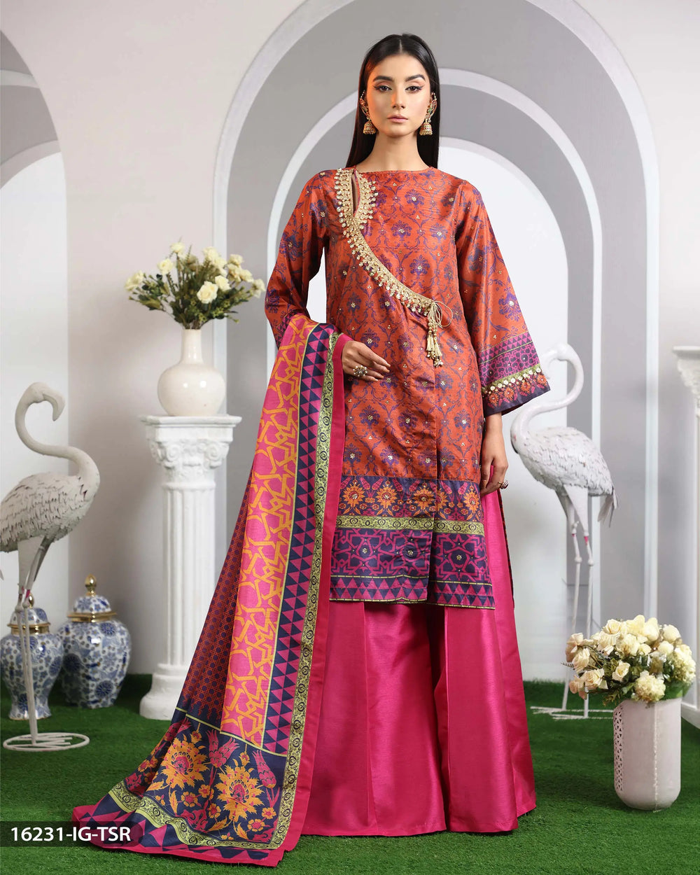 16231-IG-D.TSR | 16231-IG-D.TSR - Sha Posh Textile