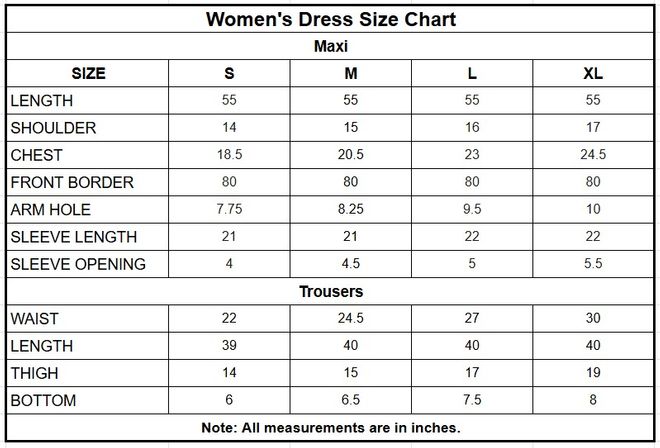 Raw Silk Maxi | 16428 size chart