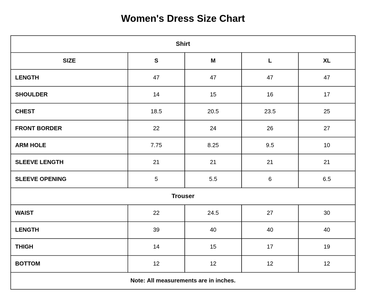 Women 3 Pcs Women Jacquard Khaddar | 16443-IG-J.KD size chart