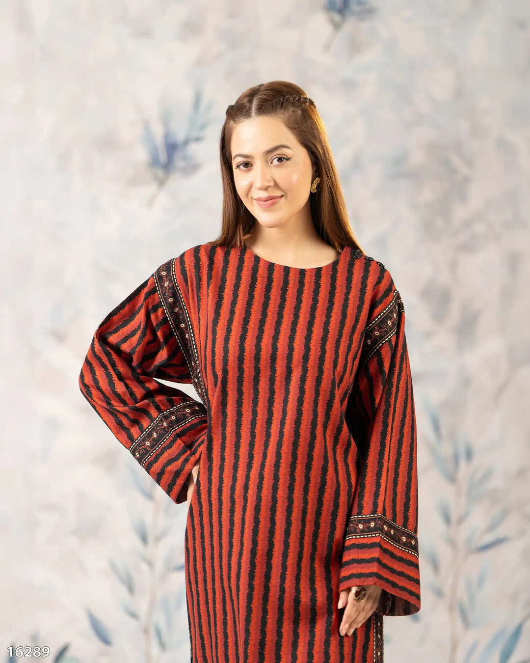 2 Piece Khaddar Suit Stitched | 16289-IG-KD Sha Posh Textile