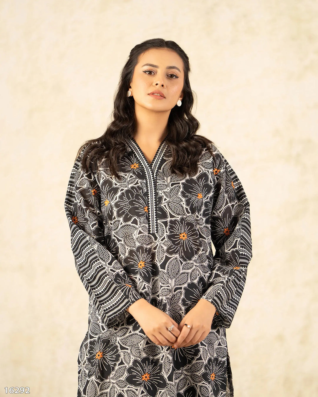 2 Piece Khaddar Suit Stitched | 16292-IG-KD - Sha Posh Textile