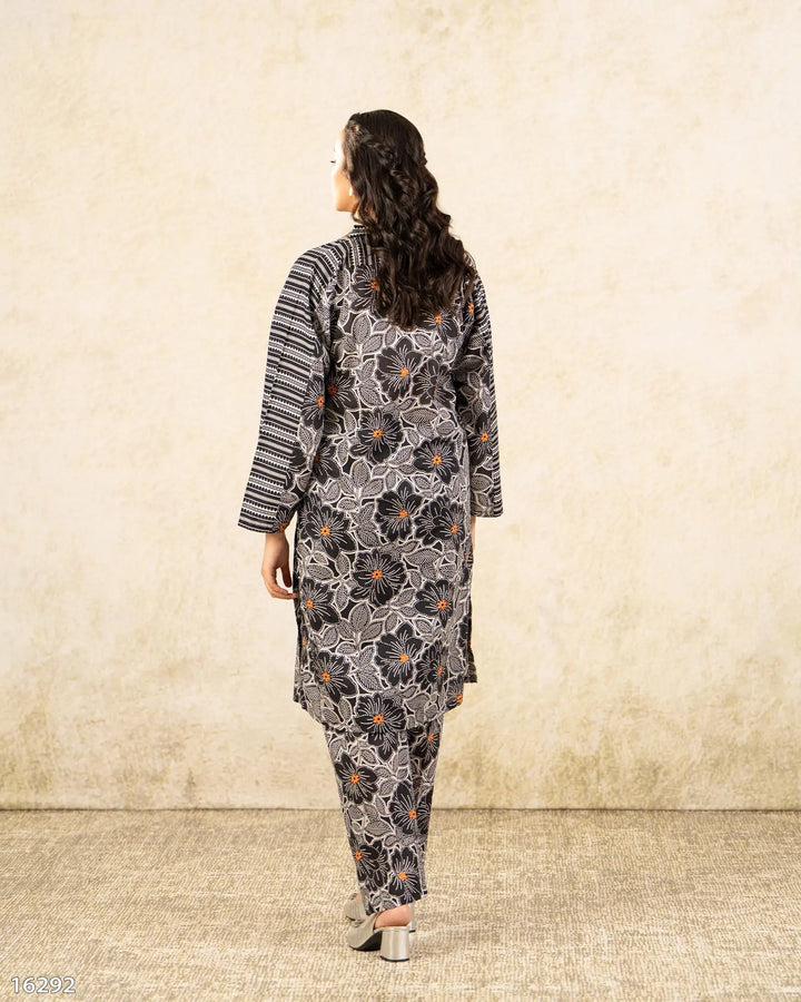 2 Piece Khaddar Suit Stitched | 16292-IG-KD - Sha Posh Textile