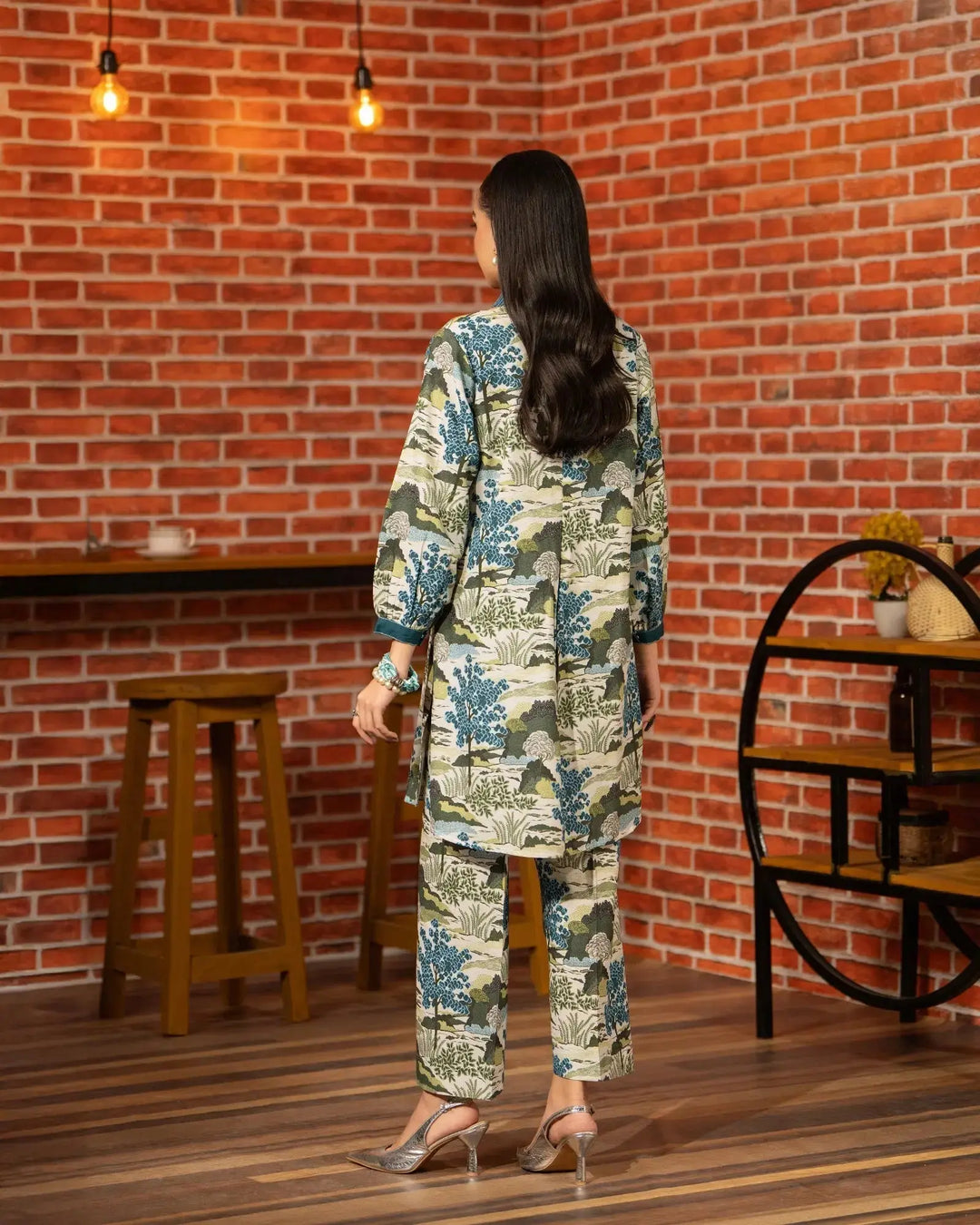 2 Piece Khaddar Suit Stitched | 16308-IG-KD - Sha Posh Textile
