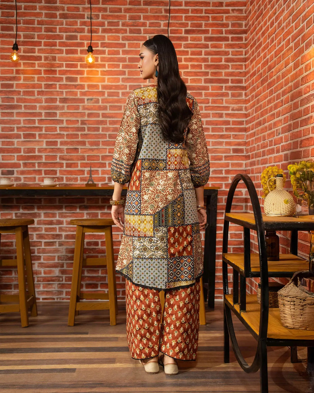 2 Piece Khaddar Suit Stitched | 16310-IG-KD - Sha Posh Textile