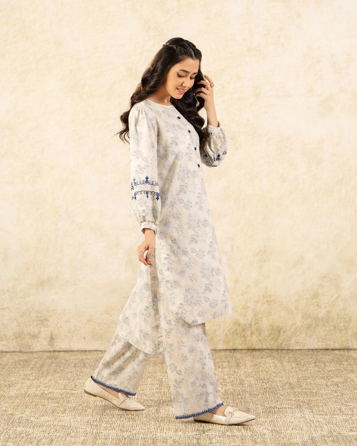 2 Piece Khaddar Suit Stitched | 16324-IG-KD - Sha Posh Textile
