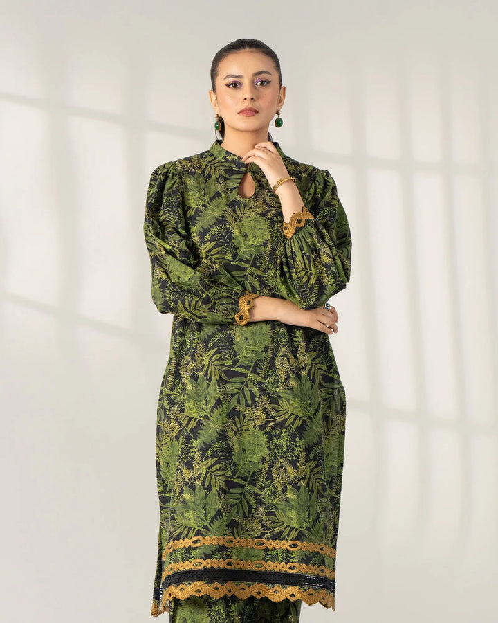2 Piece Khaddar Suit Stitched | 16343-IG-KD - Sha Posh Textile