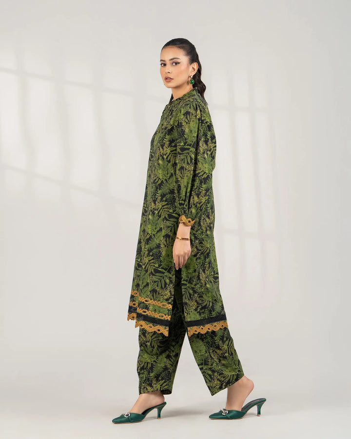 2 Piece Khaddar Suit Stitched | 16343-IG-KD - Sha Posh Textile