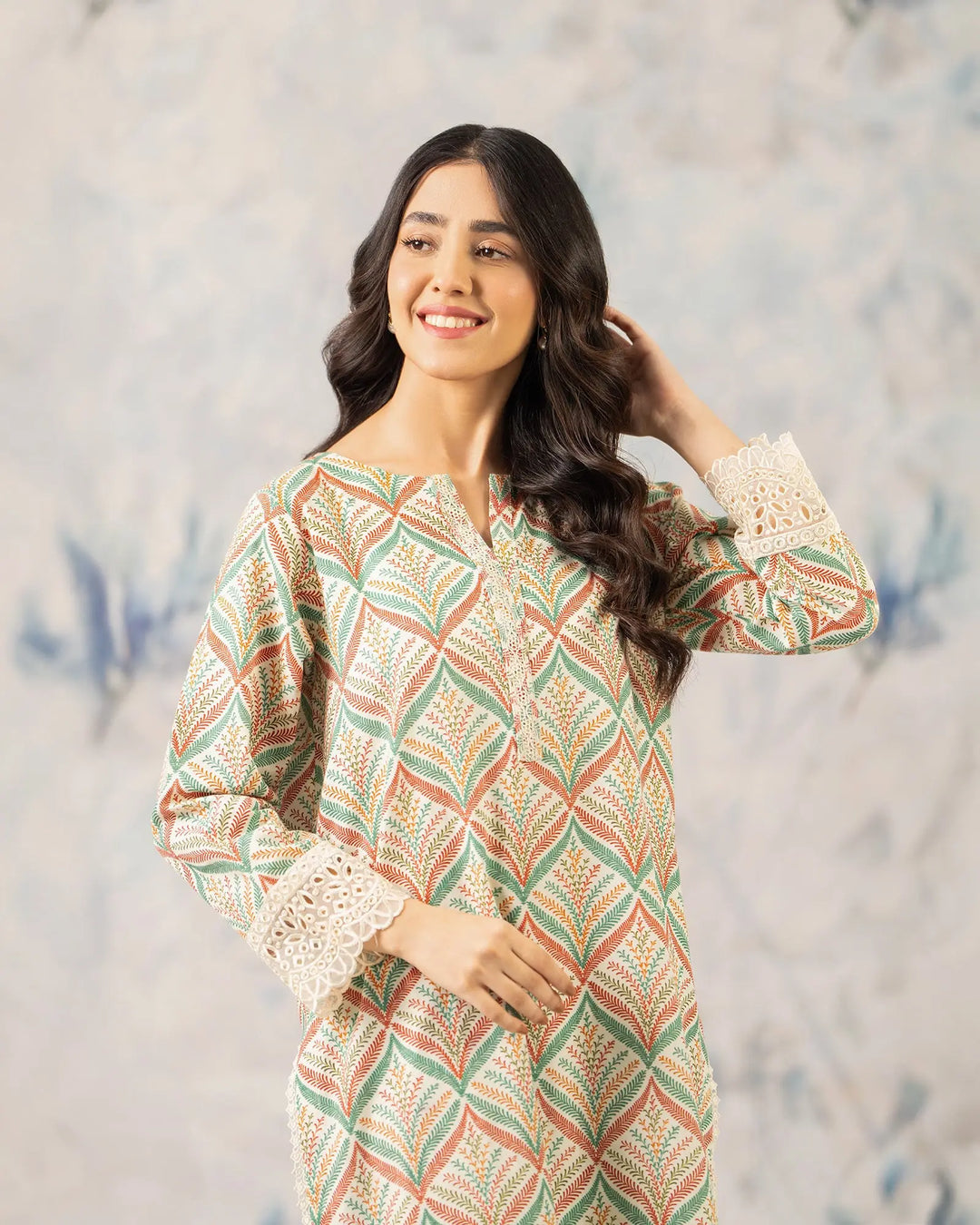 2 Piece Khaddar Suit Stitched | 36058-FU-KD Sha Posh Textile