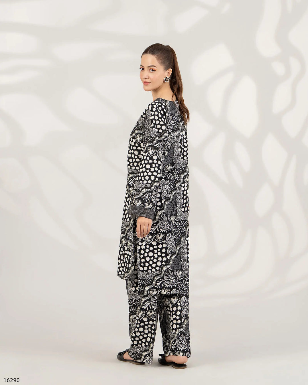 2 Piece Khaddar Suit | 16290-IG-KD - Sha Posh Textile