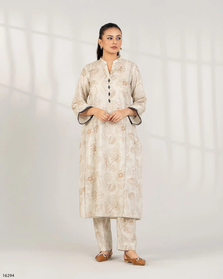 2 Piece Khaddar Suit | 16294-IG-KD Sha Posh Textile