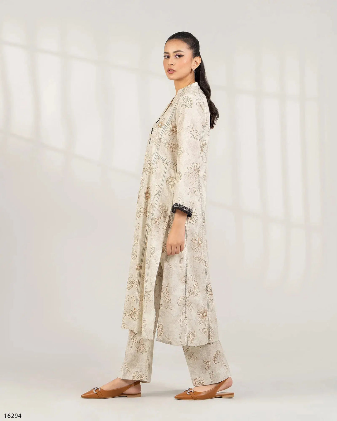 2 Piece Khaddar Suit | 16294-IG-KD Sha Posh Textile
