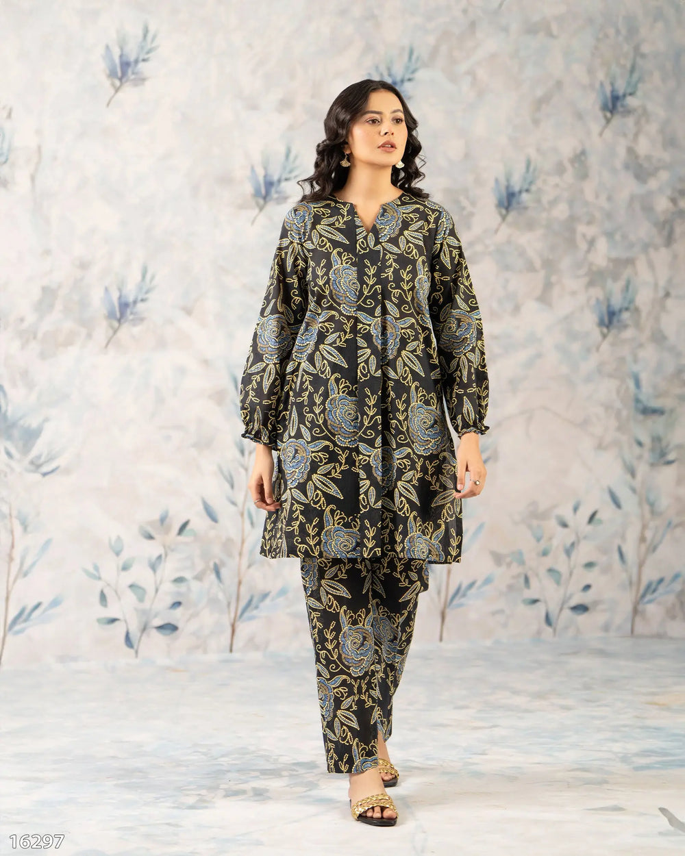 2 Piece Khaddar Suit | 16297-IG-KD - Sha Posh Textile