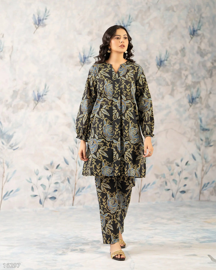 2 Piece Khaddar Suit | 16297-IG-KD - Sha Posh Textile