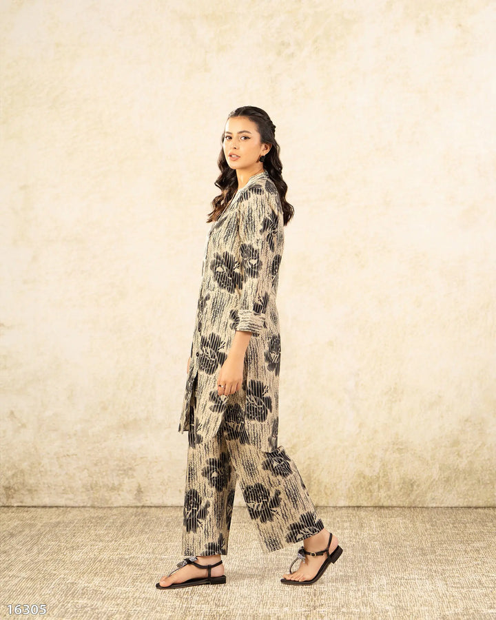 2 Piece Khaddar Suit | 16305-IG-KD - Sha Posh Textile
