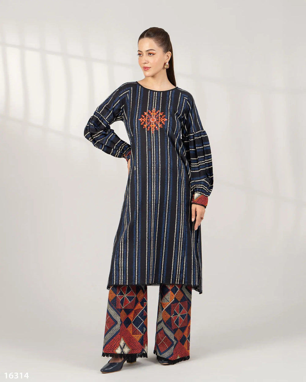 2 Piece Khaddar Suit | 16314-IG-KD Sha Posh Textile