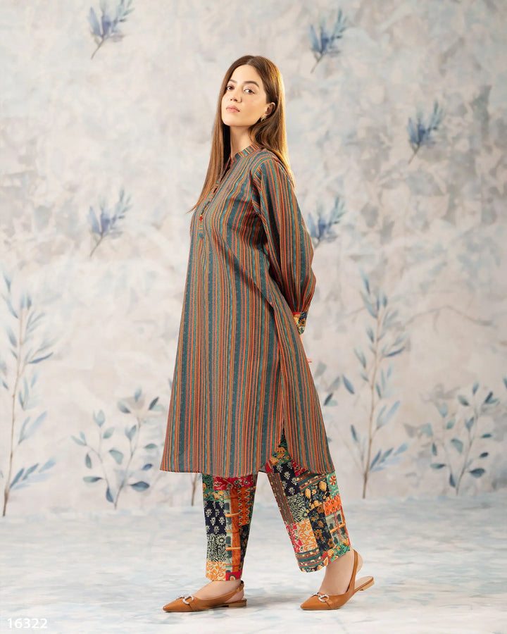 2 Piece Khaddar Suit | 16322-IG-KD Sha Posh Textile