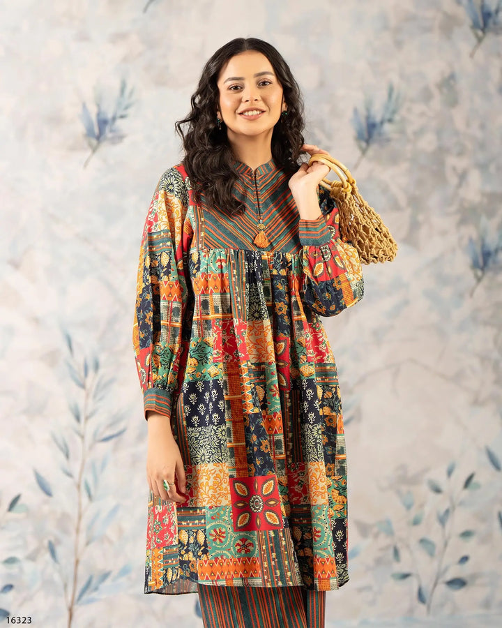 2 Piece Khaddar Suit | 16323-IG-KD Sha Posh Textile