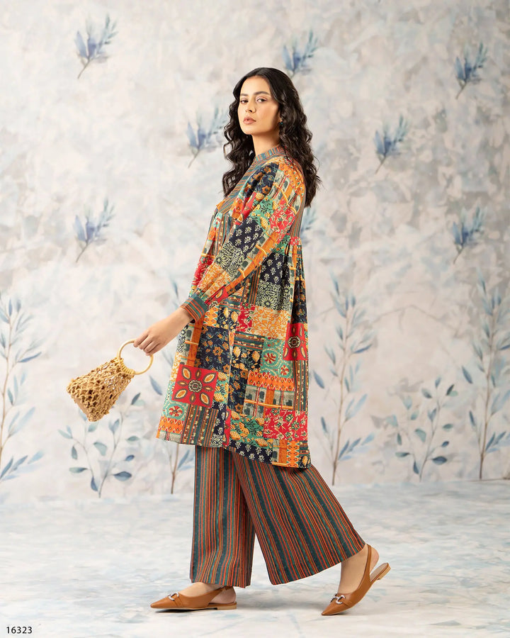 2 Piece Khaddar Suit | 16323-IG-KD Sha Posh Textile