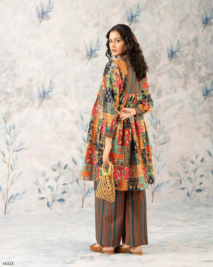 2 Piece Khaddar Suit | 16323-IG-KD Sha Posh Textile